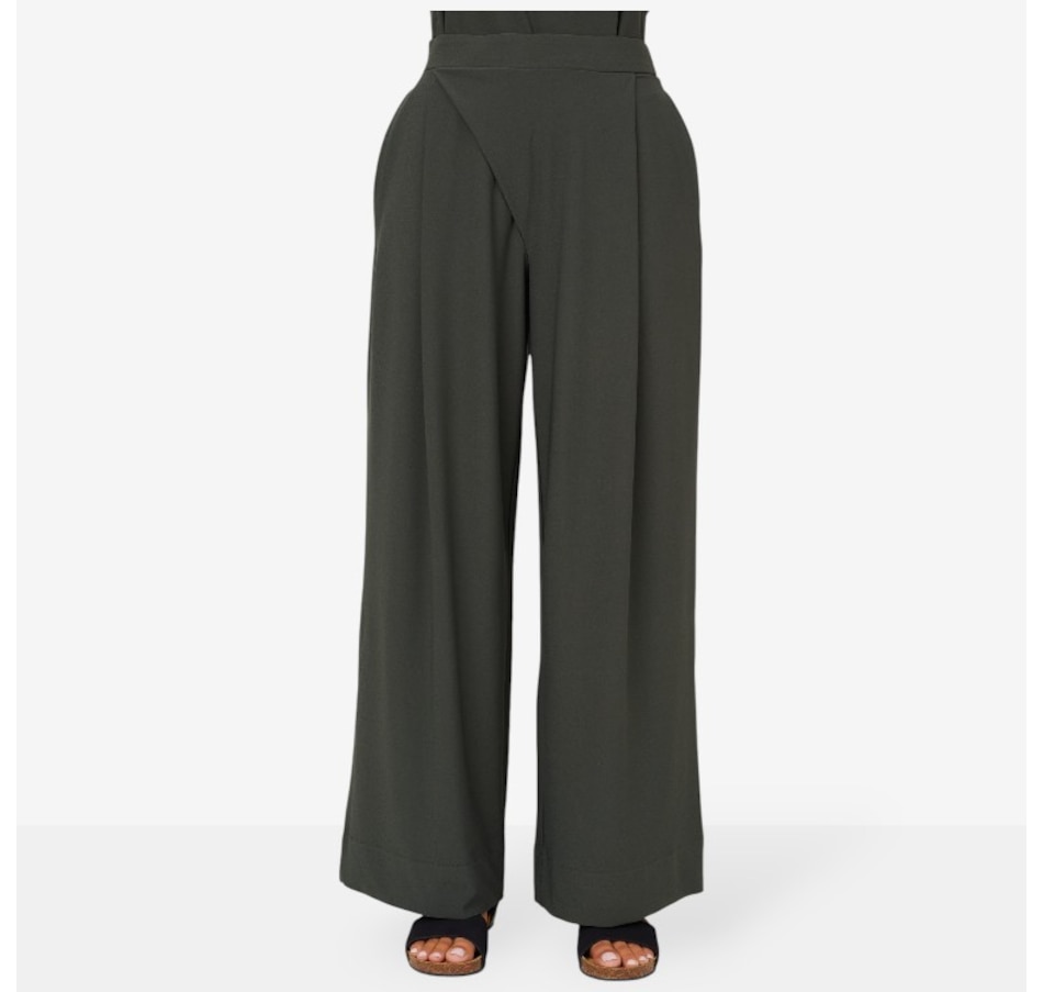 Image 216674_HGR.jpg, Product 216-674 / Price $59.88, Wynne Style Luxe Crepe Trouser from Wynnelayers on TSC.ca's Fashion department