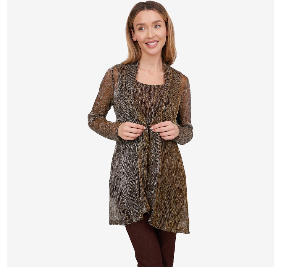 Image 216683_ALTMORE6.jpg, Product 216-683 / Price $69.88, Nina Leonard Moonlight Cardigan and Tank Set (2-pieces) from Nina Leonard on TSC.ca's Fashion department