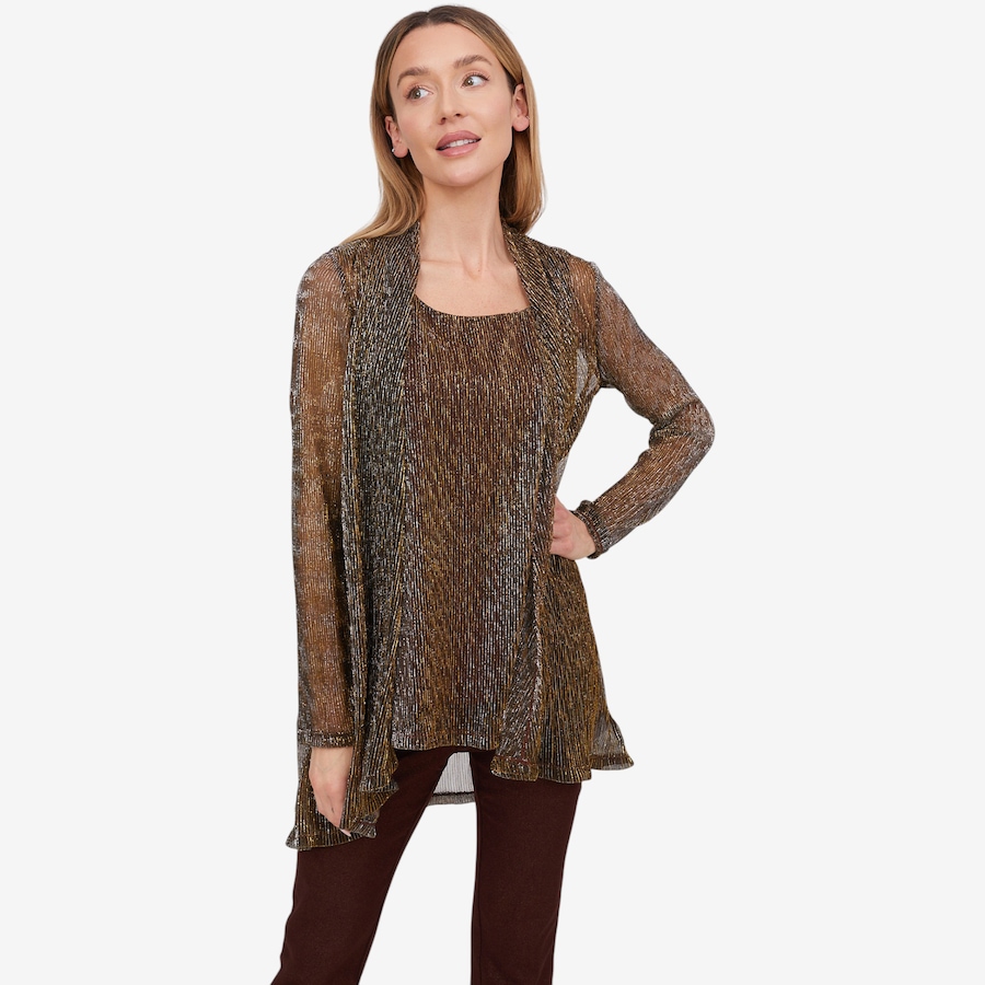 Image 216683_BROCO.jpg, Product 216-683 / Price $19.33, Nina Leonard Moonlight Cardigan and Tank Set (2-pieces) from Nina Leonard on TSC.ca's Fashion department