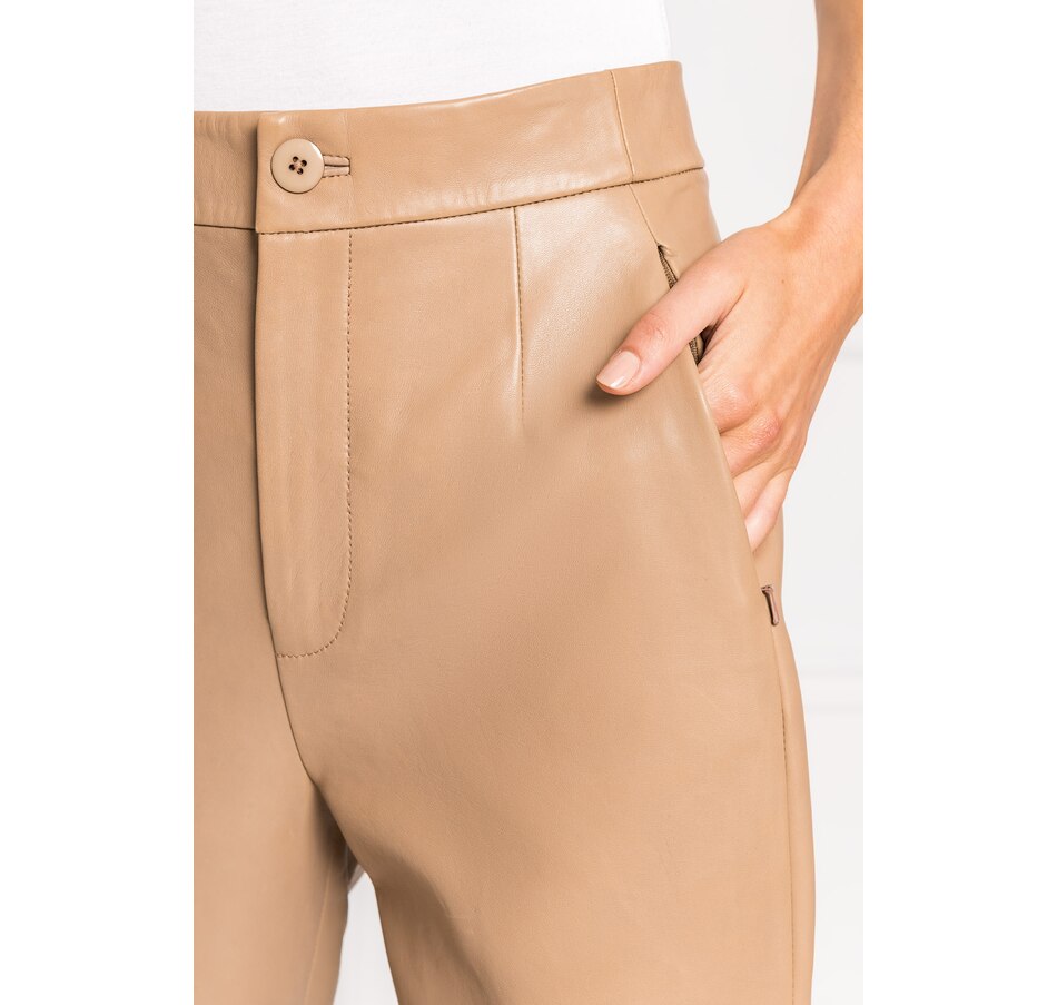Image 216721_ALTMORE3.jpg, Product 216-721 / Price $144.33, LAMARQUE Leonie Leather Pant from LAMARQUE on TSC.ca's Fashion department