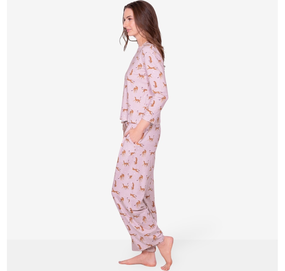 Image 216822_ALTMORE1.jpg, Product 216-822 / Price $108.00, Latte Love Long Sleeve Tee and PJ Pant Gift Set from LATTELOVE on TSC.ca's Fashion department