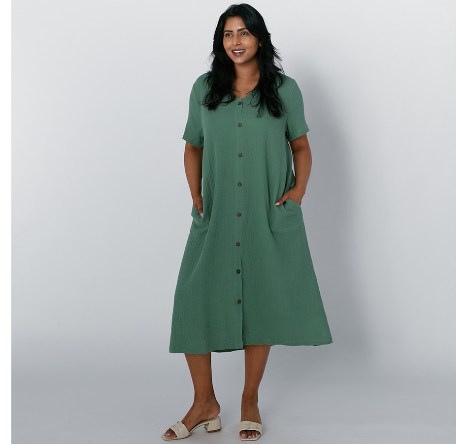 Clothing & Shoes - Dresses & Jumpsuits - Casual Dresses - Cuddl Duds ...