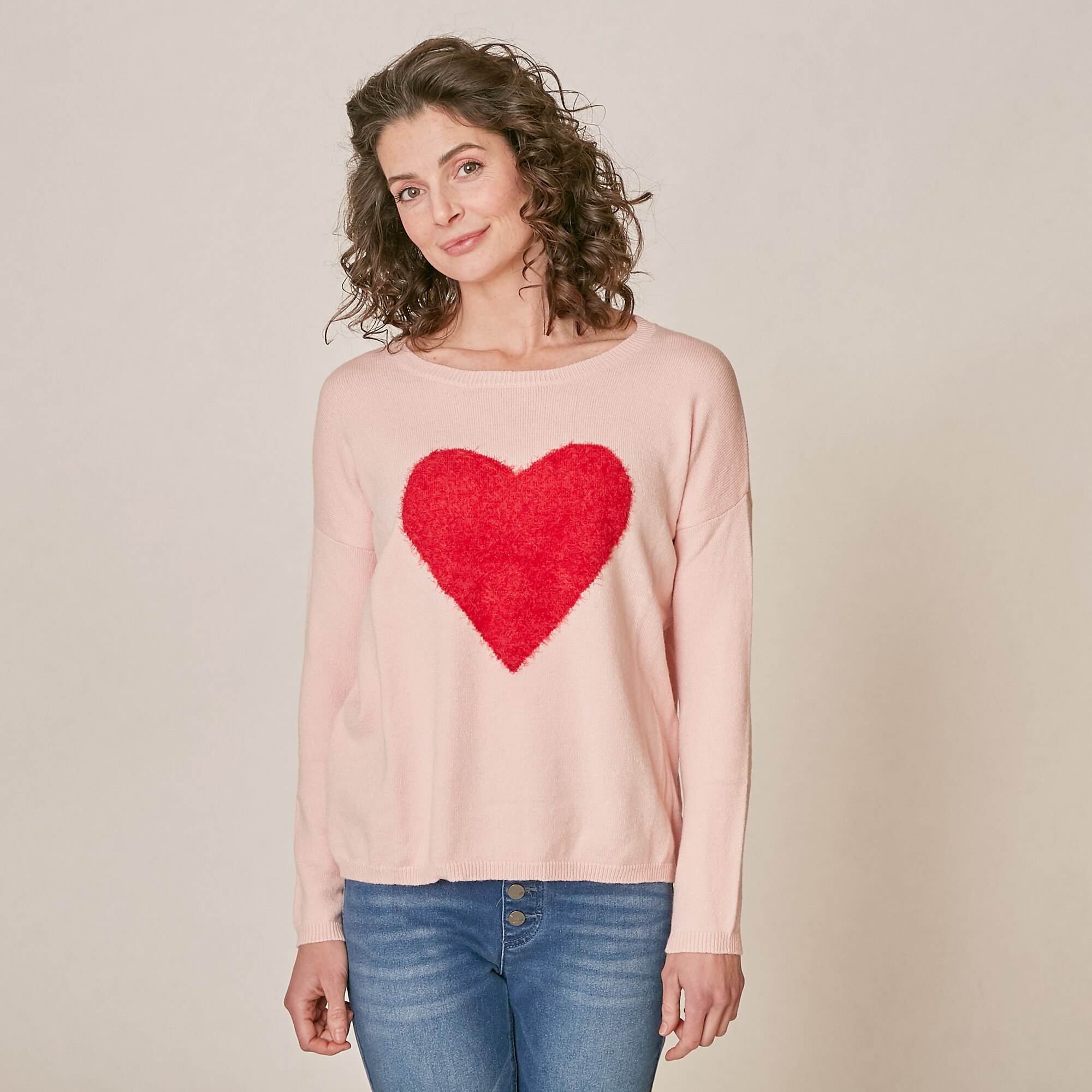 molly bracken heart sweater