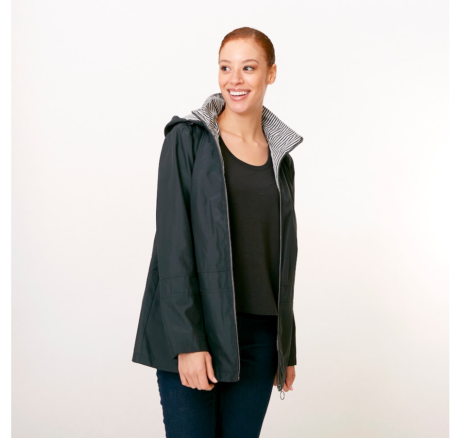 Image 217065_NVY.jpg, Product 217-065 / Price $54.33, Fen Nelli Hooded Raincoat from Northside on TSC.ca's Fashion department