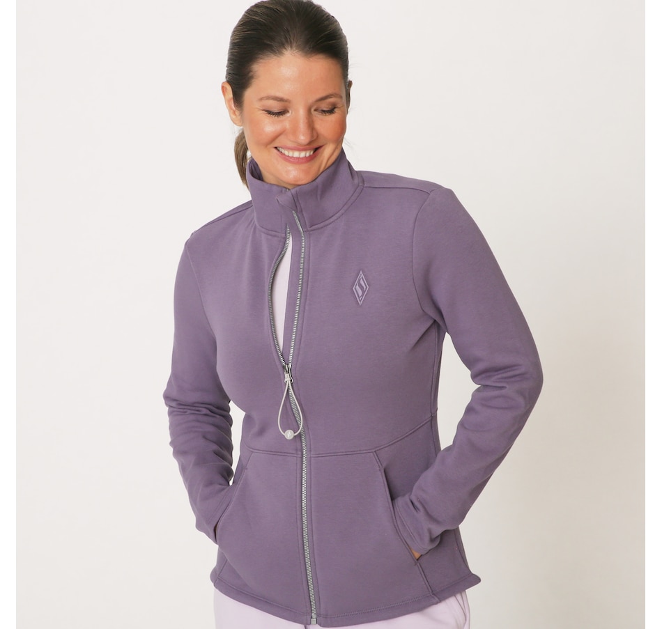 Skechers Women's Goshield Approach Full Zip Jacket, White, XL