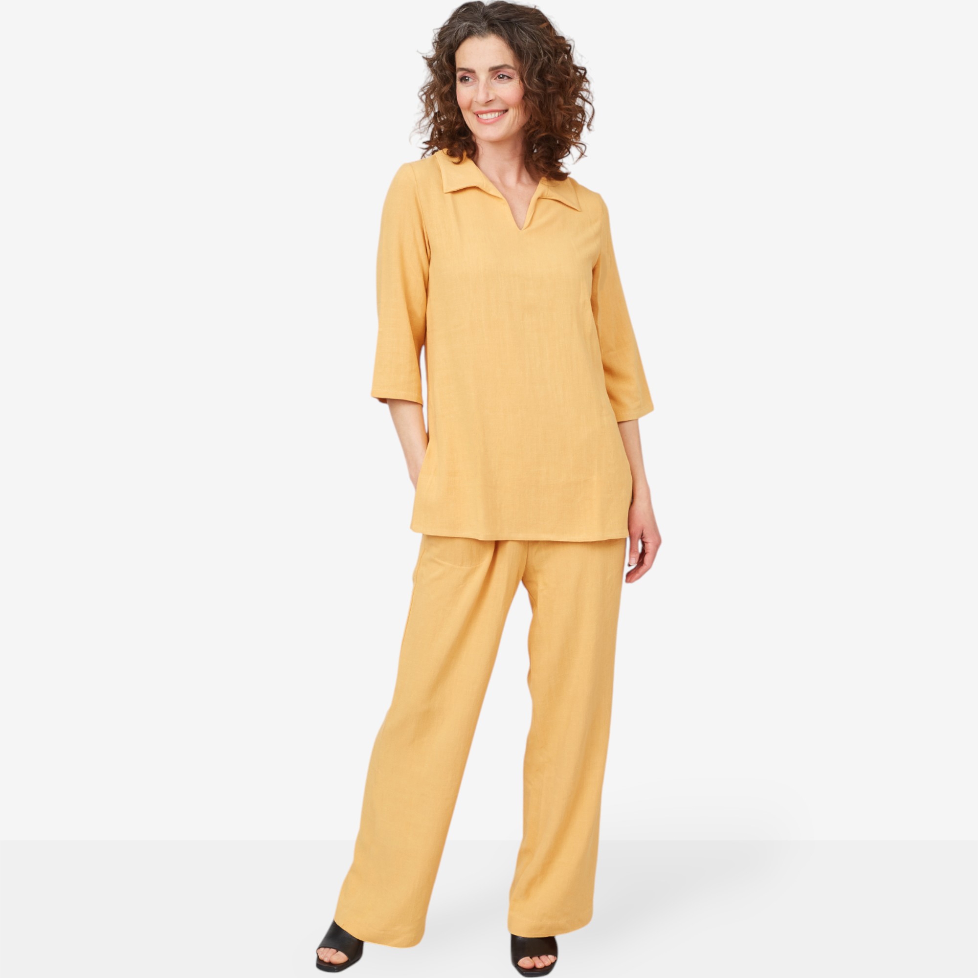 Mr. Max Magic Linen Wide Leg Pant - TSC.ca