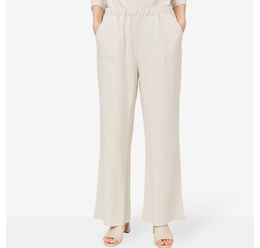 Mr. Max Magic Linen Wide Leg Pant