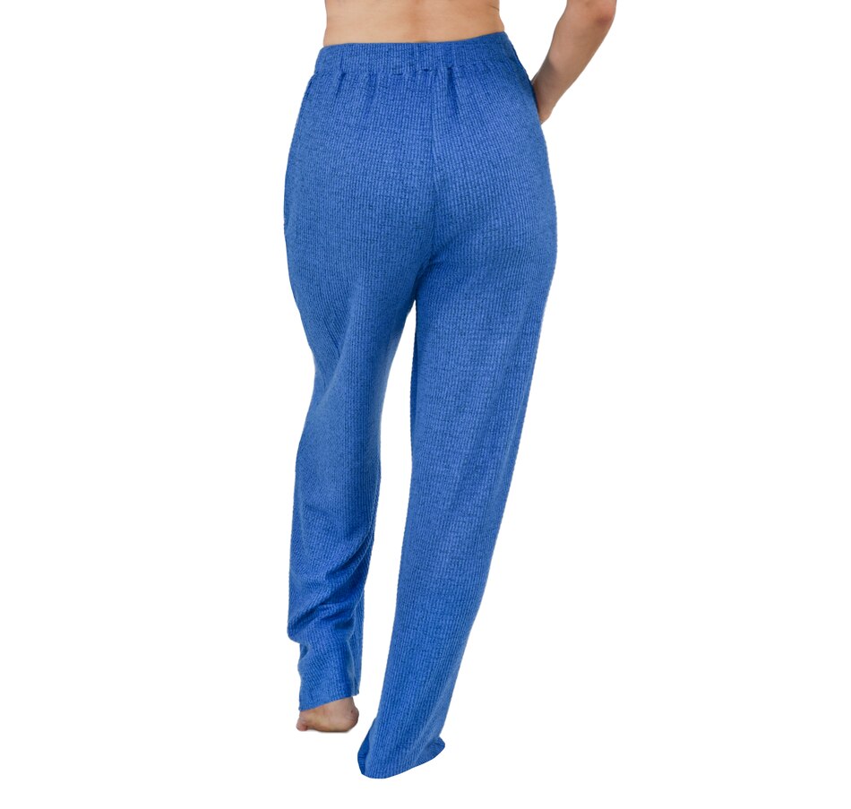 Clothing & Shoes - Bottoms - Pants - Rhonda Shear Retreat Waffle Knit  Lounge Pant - Online Shopping for Canadians