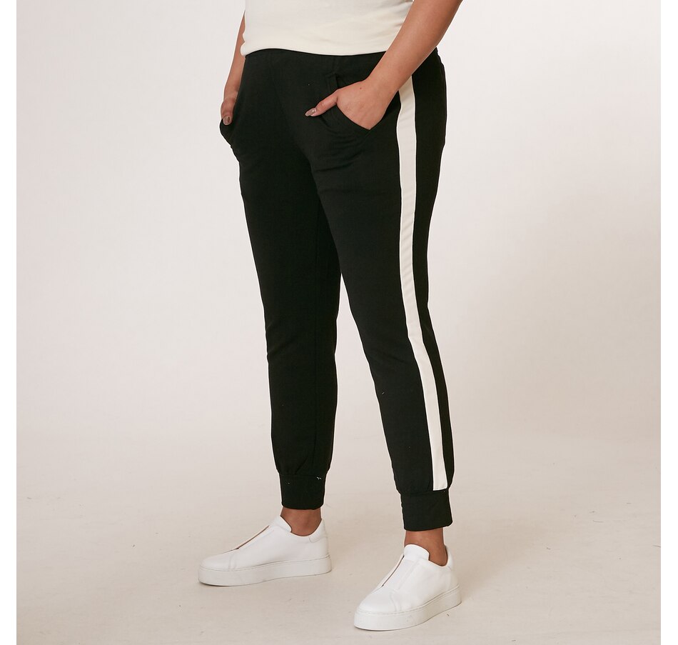 Clothing & Shoes - Bottoms - Pants - Diane Gilman Jogger With Contrast ...