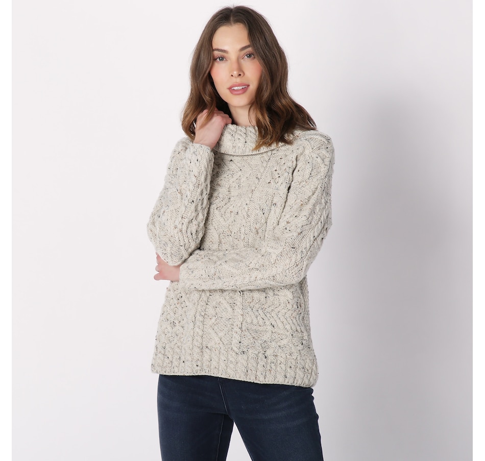Clothing & Shoes - Tops - Sweaters & Cardigans - Pullovers - Aran ...