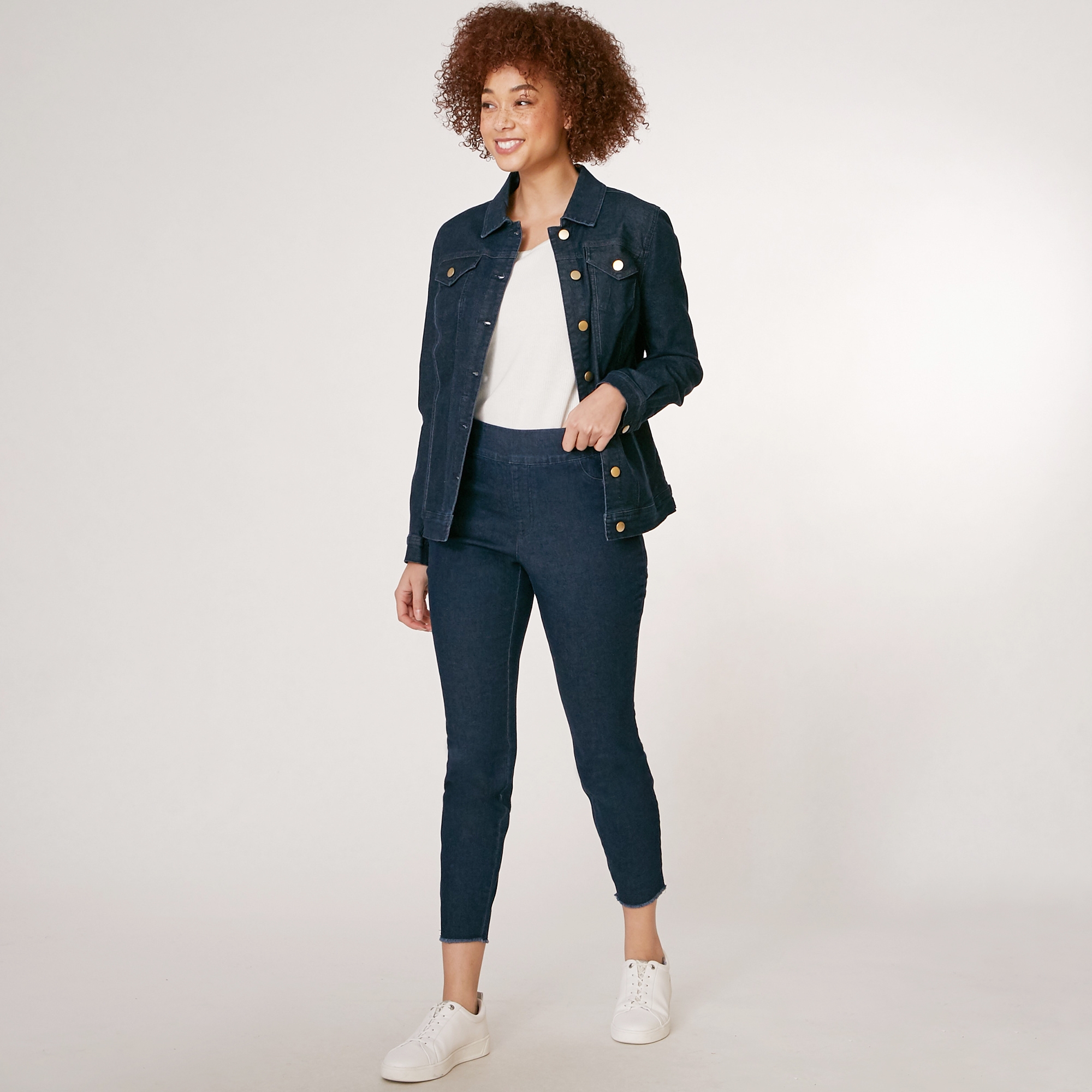 tsc.ca - Nina Leonard Stretch Denim Jacket