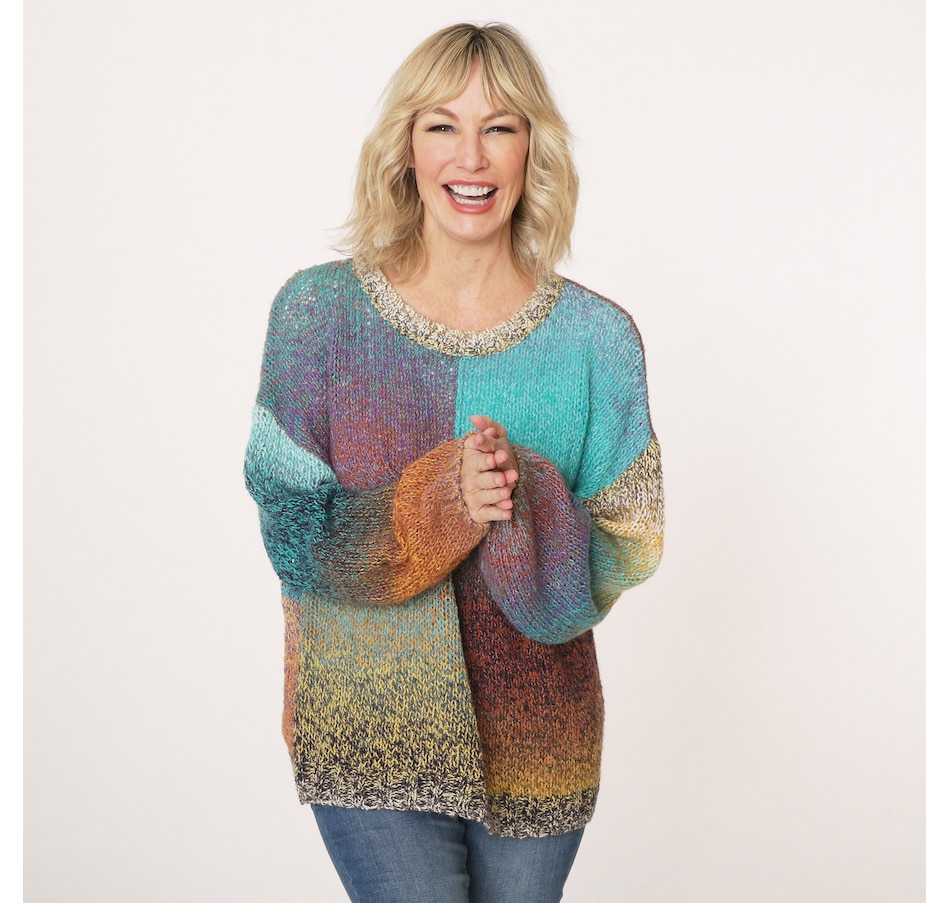 Image 217463_MUTL.jpg, Product 217-463 / Price $59.33, Brian Bailey Multi Ombre Sweater from Brian Bailey on TSC.ca's Fashion department