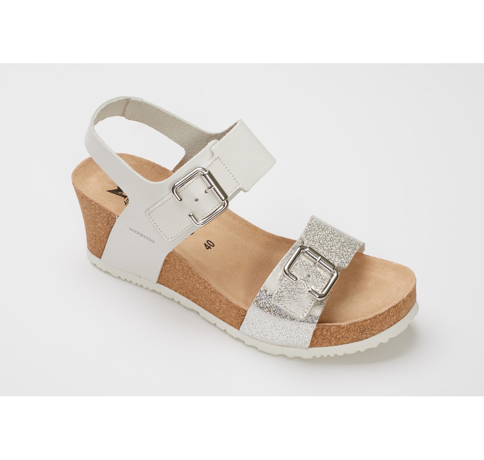 Image 217507_WHMU.jpg, Product 217-507 / Price $129.33, Mephisto Lissandra Wedge Sandal from Mephisto on TSC.ca's Shoes department
