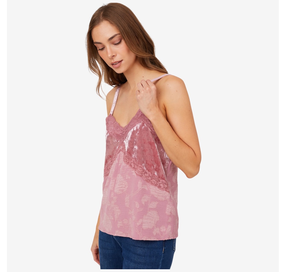 Image 217673_ALTMORE1.jpg, Product 217-673 / Price $14.33, Tower Hill by Christie Brinkley The Mixed Media Cami Top from Tower Hill on TSC.ca's Fashion department