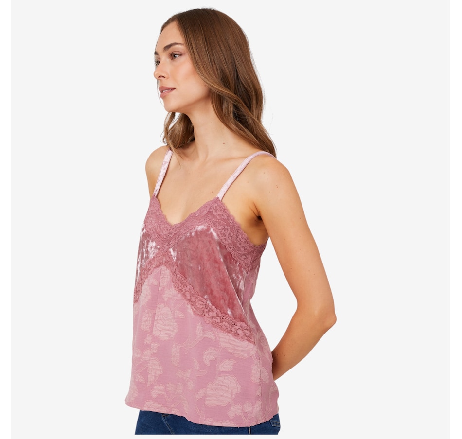 Image 217673_ALTMORE2.jpg, Product 217-673 / Price $14.33, Tower Hill by Christie Brinkley The Mixed Media Cami Top from Tower Hill on TSC.ca's Fashion department