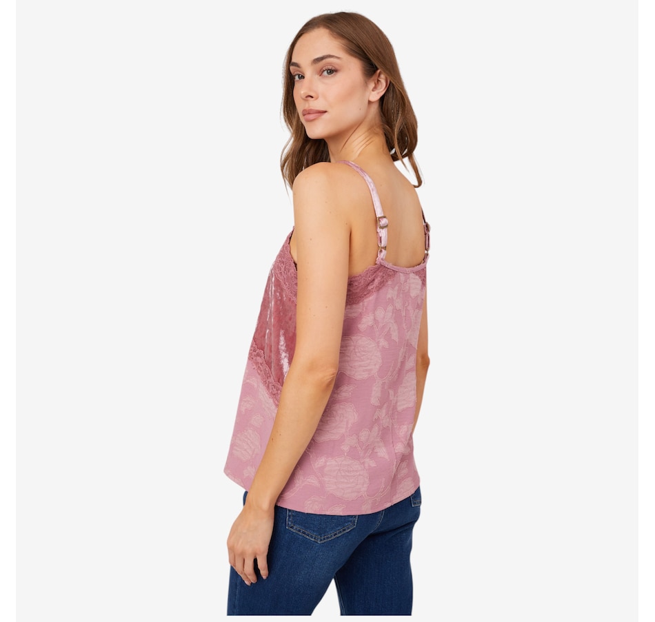Image 217673_ALTMORE3.jpg, Product 217-673 / Price $14.33, Tower Hill by Christie Brinkley The Mixed Media Cami Top from Tower Hill on TSC.ca's Fashion department