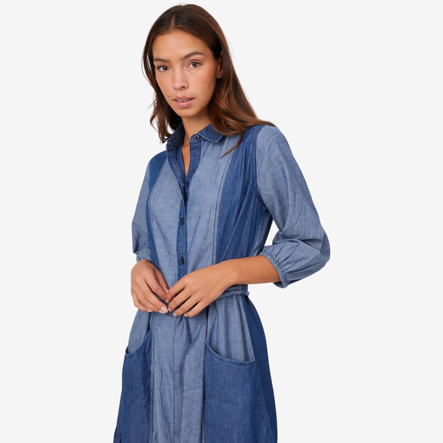 Tower Hill by Christie Brinkley Denim Dress