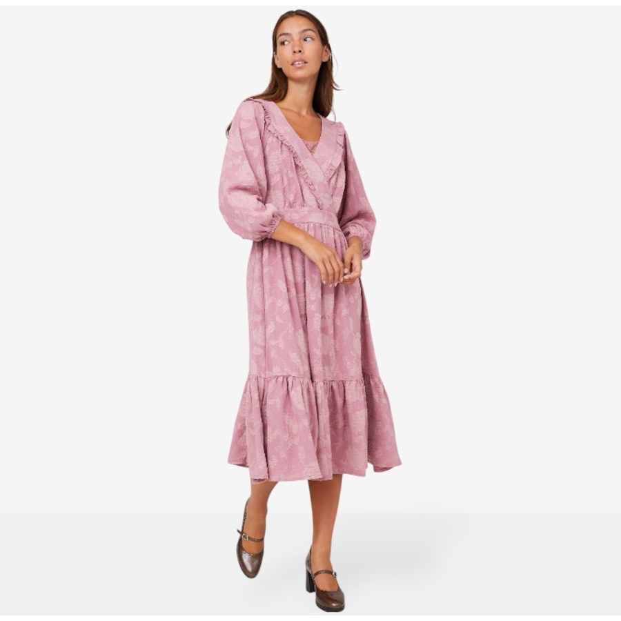 Image 217677_DR.jpg, Product 217-677 / Price $64.88, Tower Hill by Christie Brinkley Floral Jacquard Midi Dress from Tower Hill on TSC.ca's Fashion department