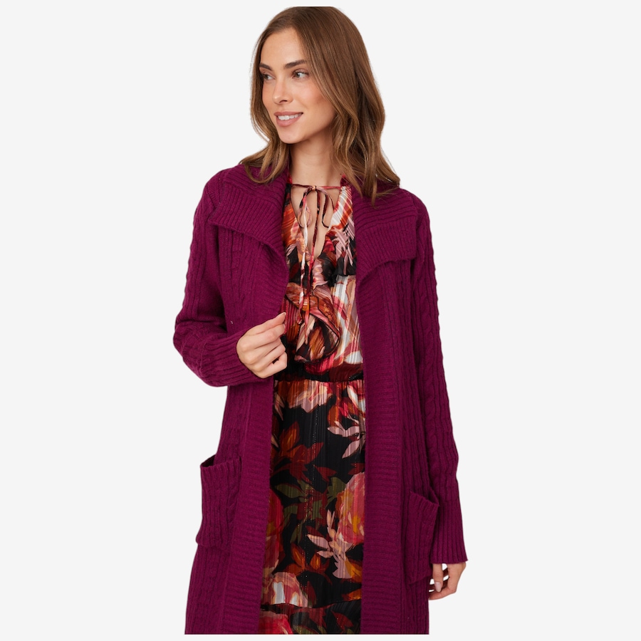 Image 217678_ALTMORE2.jpg, Product 217-678 / Price $34.33, Tower Hill by Christie Brinkley Cabled Coatigan from Tower Hill on TSC.ca's Fashion department