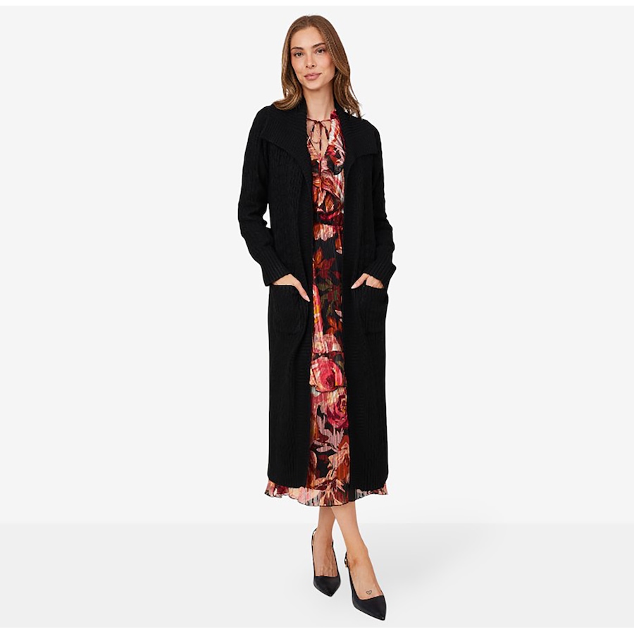Image 217678_BLK.jpg, Product 217-678 / Price $34.33, Tower Hill by Christie Brinkley Cabled Coatigan from Tower Hill on TSC.ca's Fashion department