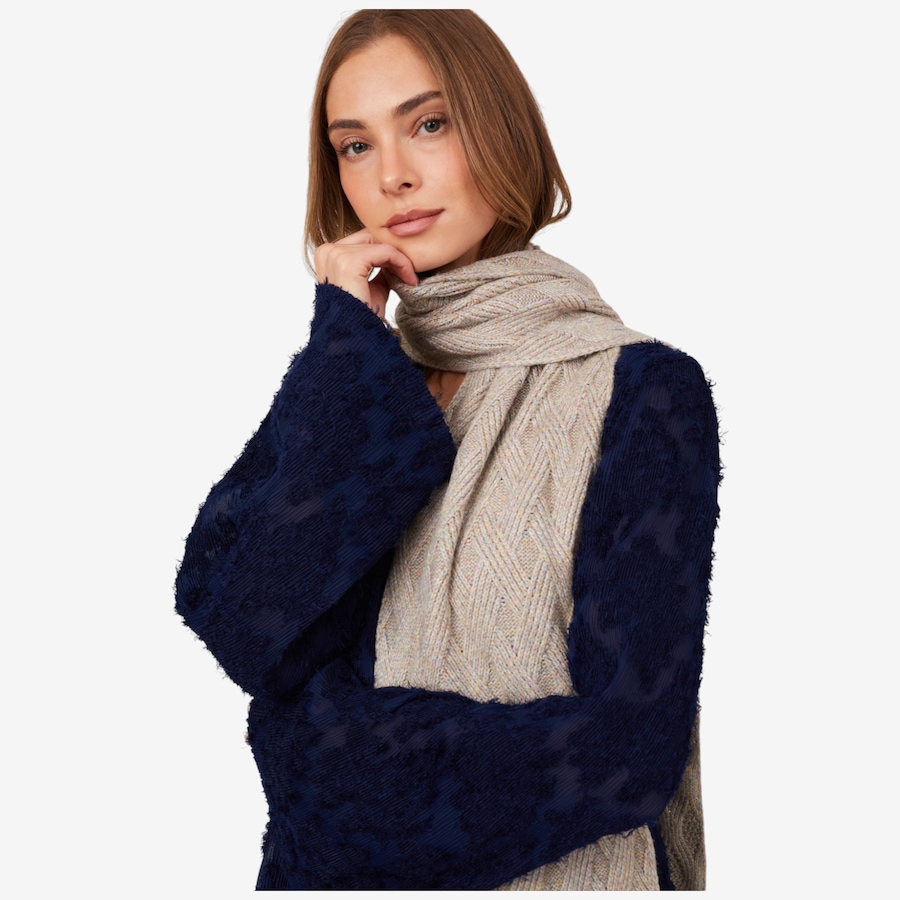 Image 217680_ALTMORE1.jpg, Product 217-680 / Price $19.33, Tower Hill by Christie Brinkley Cabled Scarf from Tower Hill on TSC.ca's Fashion department
