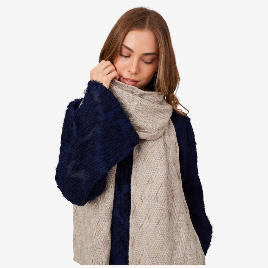 Image 217680_ALTMORE3.jpg, Product 217-680 / Price $19.33, Tower Hill by Christie Brinkley Cabled Scarf from Tower Hill on TSC.ca's Fashion department