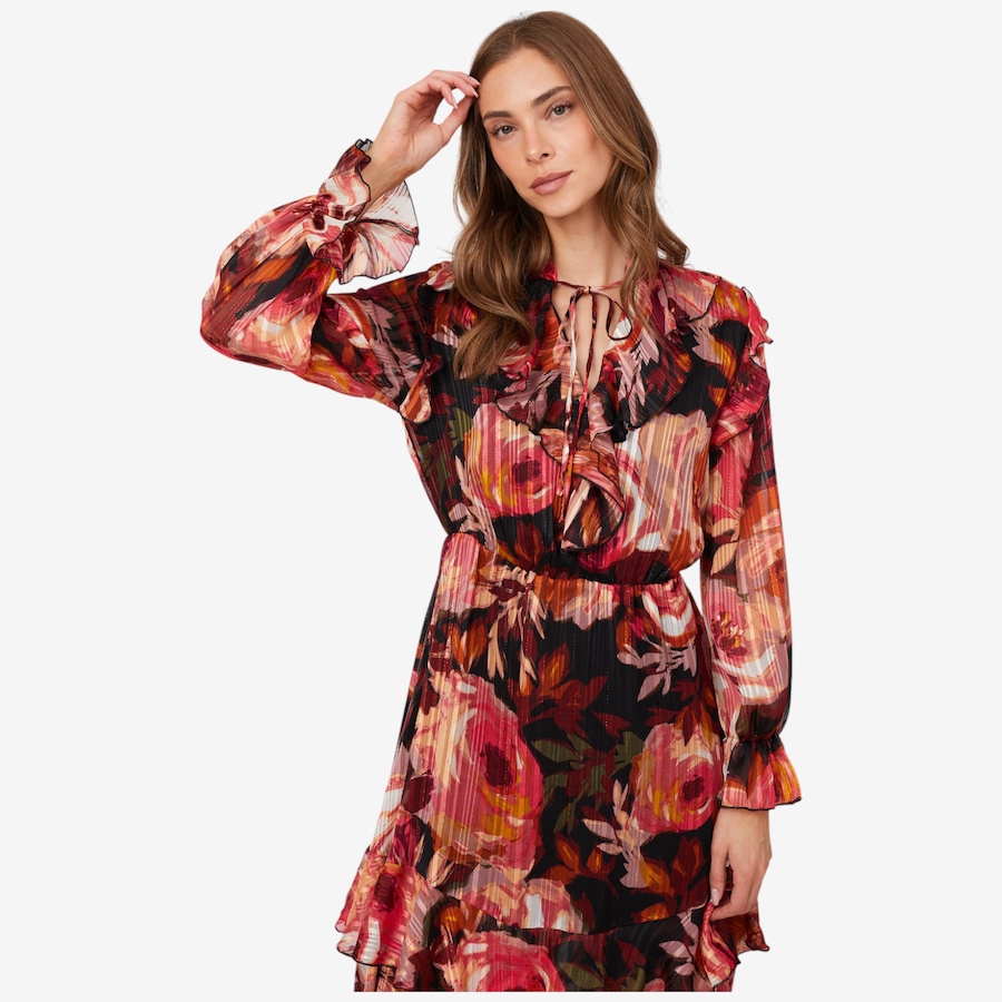 Image 217686_ALTMORE1.jpg, Product 217-686 / Price $34.33, Tower Hill by Christie Brinkley Ruffle Chiffon Dress from Tower Hill on TSC.ca's Fashion department