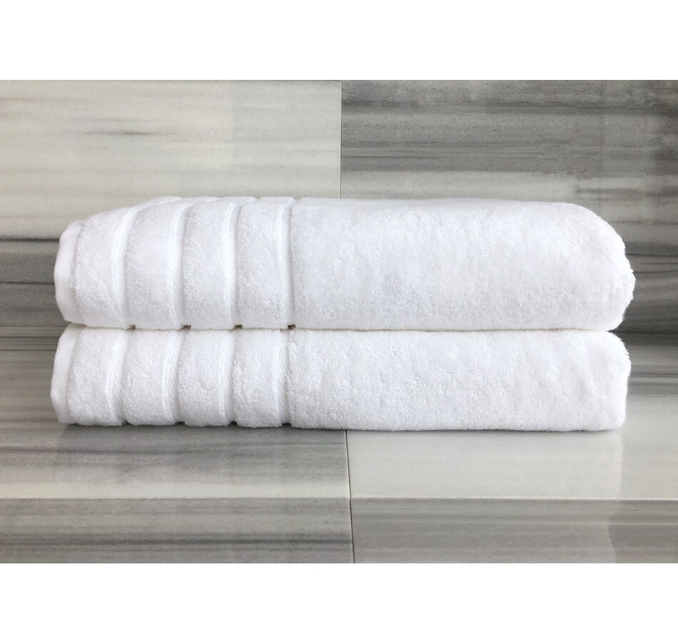 Image 217742_WHT.jpg, Product 217-742 / Price $73.99, Home Suite Serene Bath Towels (Set of 2) from Home Suite on TSC.ca's Home & Garden department