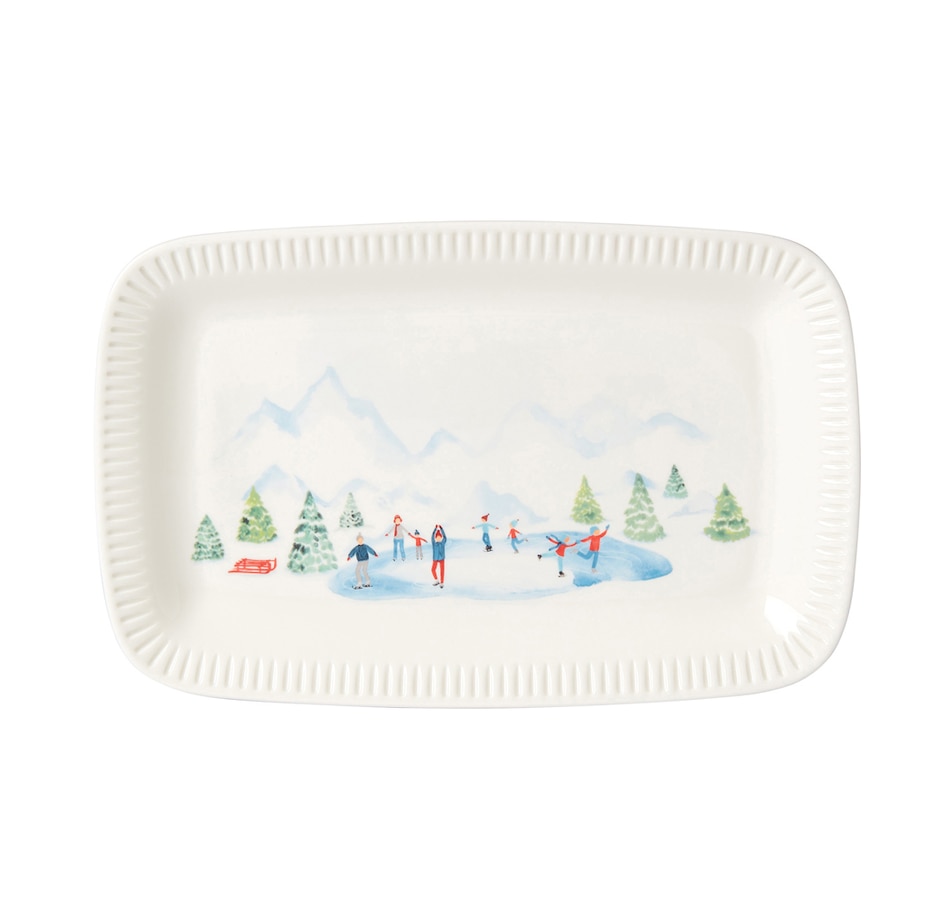 Image 217751.jpg, Product 217-751 / Price $59.99, Lenox Profile Snow Day Rectangular Platter from Lenox on TSC.ca's Kitchen department