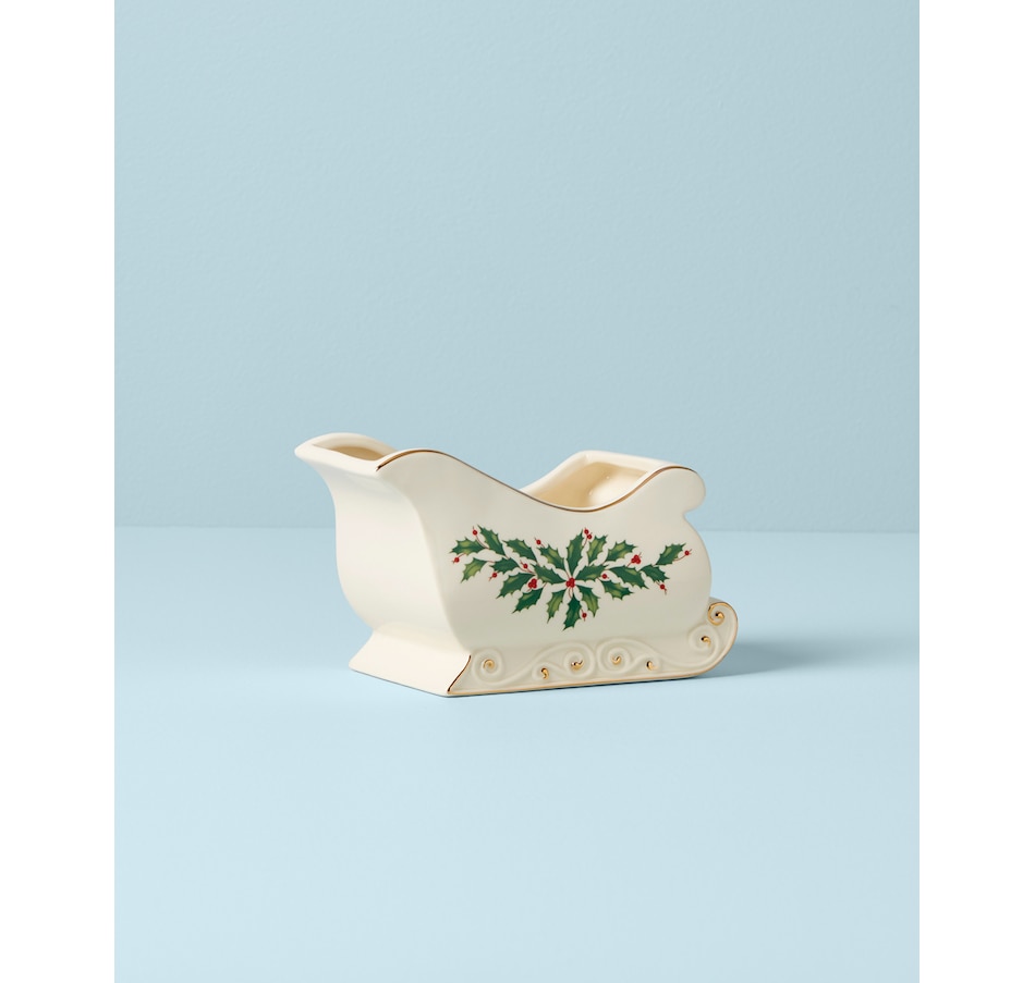Image 217760_ALTMORE2.jpg, Product 217-760 / Price $29.99, Lenox Holiday Sleigh Candy Dish from Lenox on TSC.ca's Kitchen department