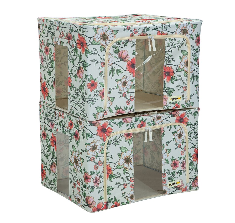 Image 217806_IVFL.jpg , Product 217-806 / Price $59.99 , OrganizeMe Large Home Refresh Storage Bins (2-Pack) from Organizeme on TSC.ca's Home & Garden department