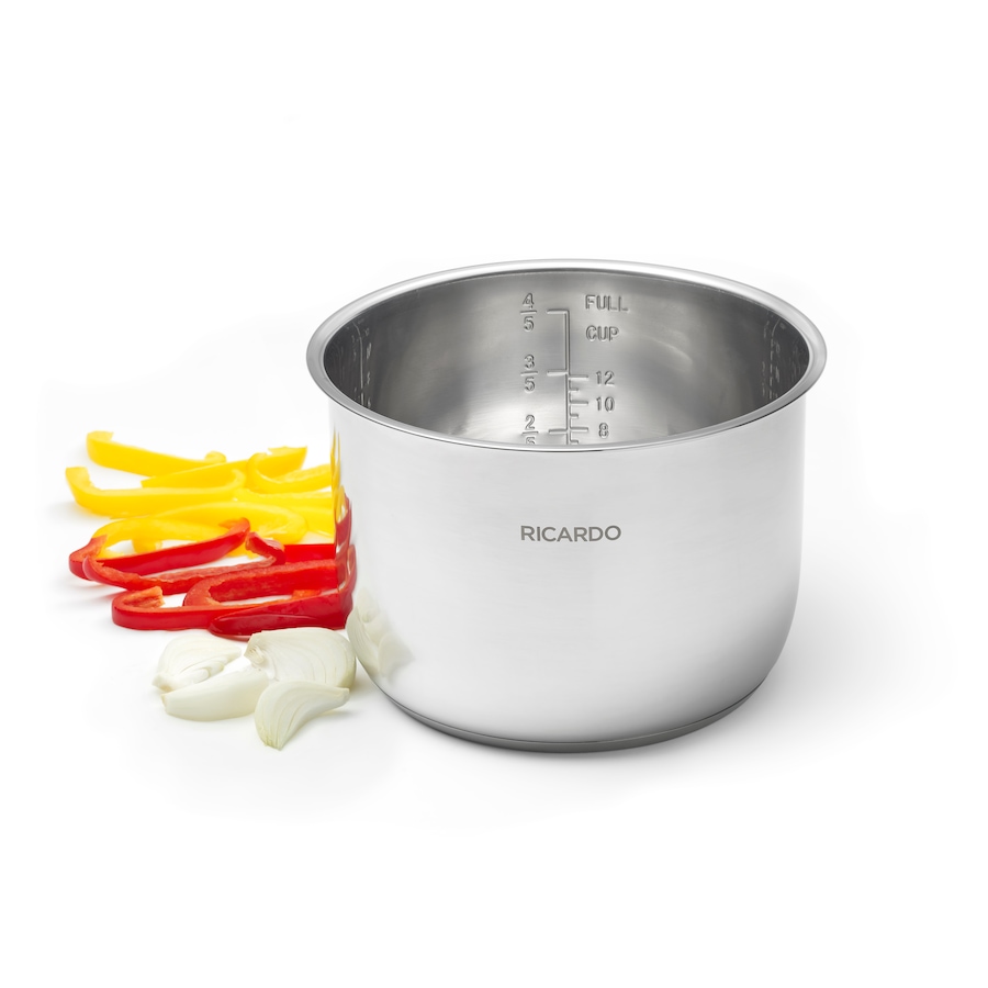 Image 217821.jpg, Product 217-821 / Price $44.99, Ricardo Stainless Steel Cooking Pot for Pressure Cooker from Ricardo on TSC.ca's Kitchen department