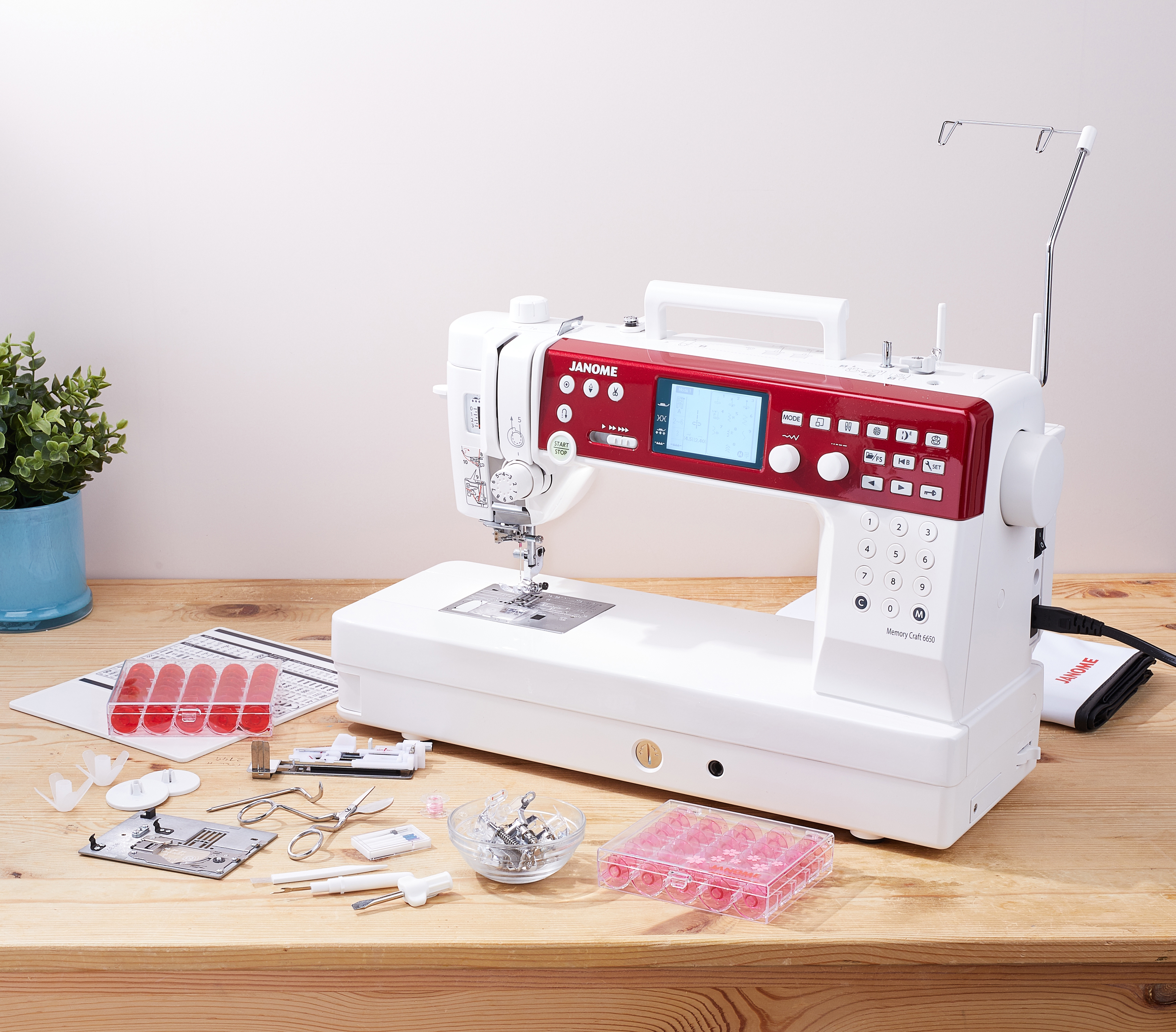 Janome MC6650 Sewing Machine Bundle - TSC.ca
