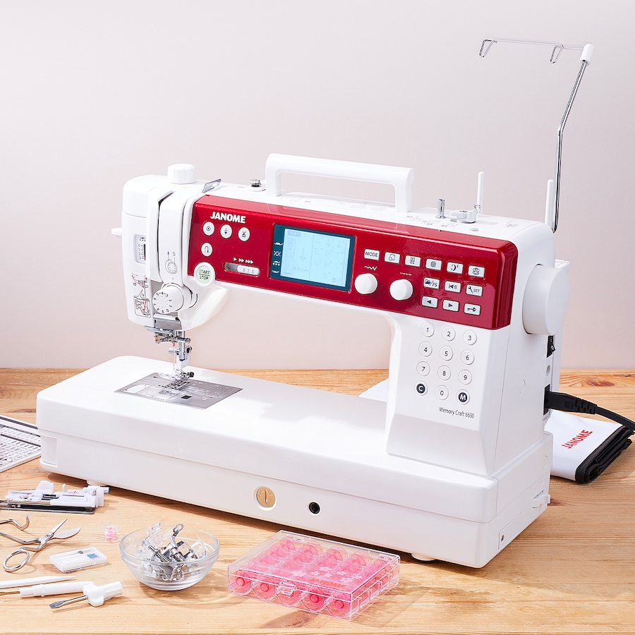 Image 217844_ALTMORE200.jpg, Product 217-844 / Price $3,052.97, Janome MC6650 Sewing Machine Bundle from Janome on TSC.ca's Home & Garden department