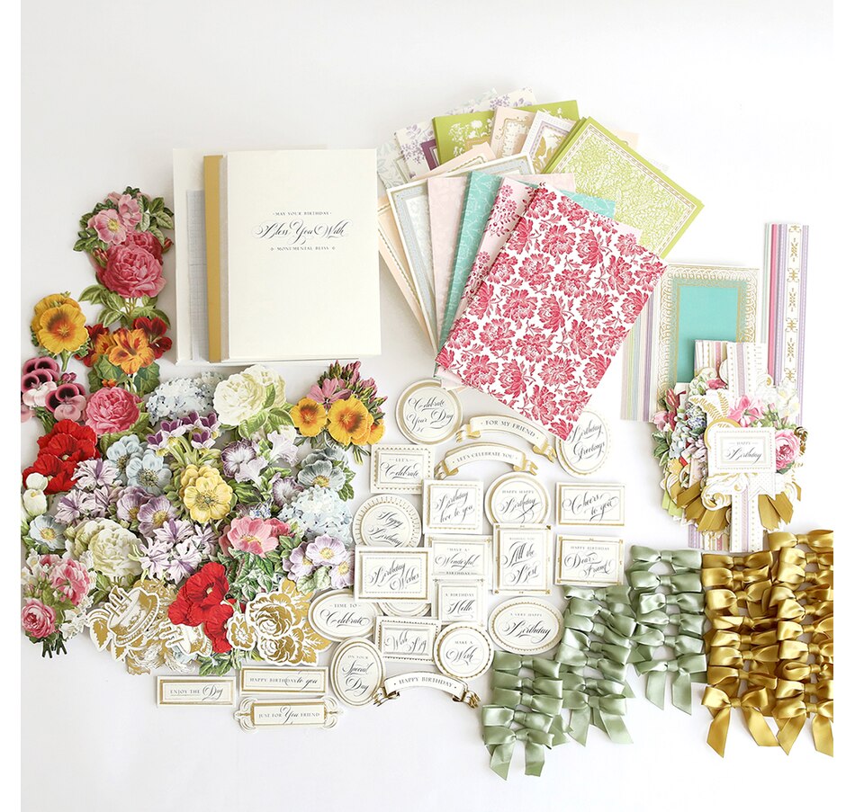 Image 217866.jpg, Product 217-866 / Price $90.99, Anna Griffin Birthday Celebrations Card Making Kit from Anna Griffin on TSC.ca's Home & Garden department