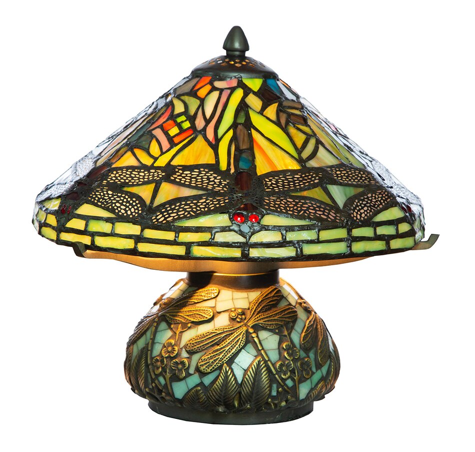 Image 217922.jpg, Product 217-922 / Price $359.99, Tiffany Style 11" Dragonfly Table Accent Lamp from Tiffany Style Lighting on TSC.ca's Home & Garden department