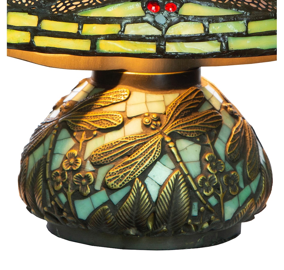 Image 217922_ALTMORE1.jpg, Product 217-922 / Price $359.99, Tiffany Style 11" Dragonfly Table Accent Lamp from Tiffany Style Lighting on TSC.ca's Home & Garden department