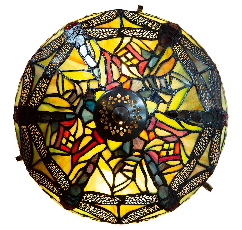 Image 217922_ALTMORE2.jpg, Product 217-922 / Price $359.99, Tiffany Style 11" Dragonfly Table Accent Lamp from Tiffany Style Lighting on TSC.ca's Home & Garden department