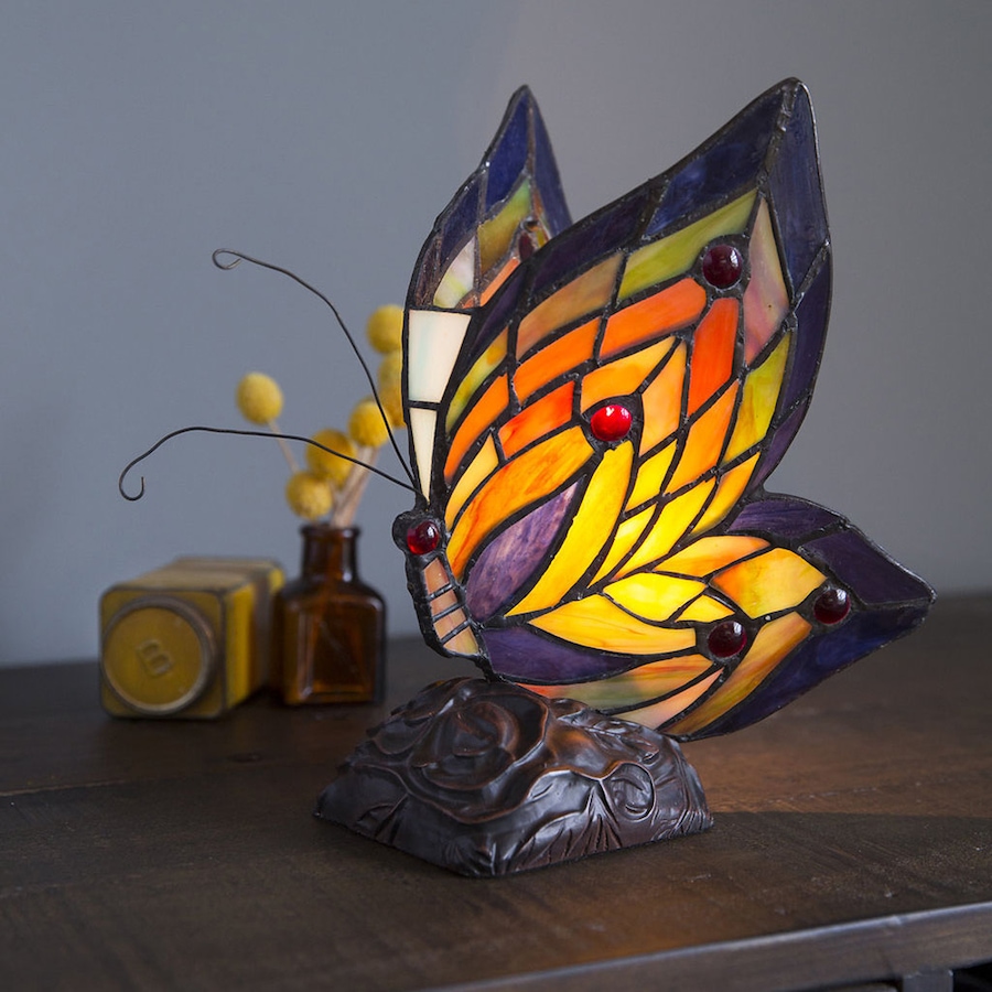Image 217924_ALTMORE1.jpg, Product 217-924 / Price $119.99, Tiffany Style 9.5" Butterfly Accent Table Lamp from Tiffany Style Lighting on TSC.ca's Home & Garden department
