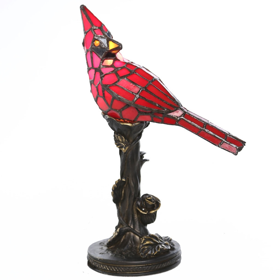 Image 217928.jpg, Product 217-928 / Price $109.99, Tiffany Style 13.5" Cardinal Accent Table Lamp from Tiffany Style Lighting on TSC.ca's Home & Garden department