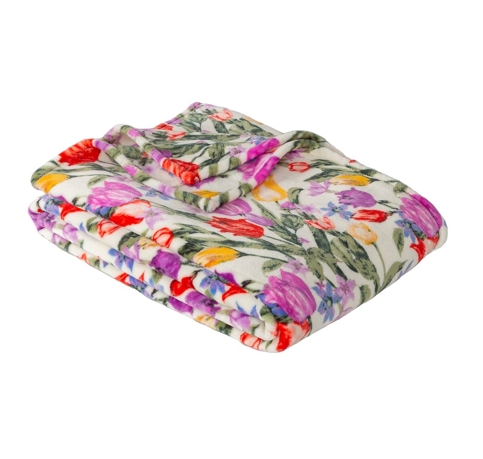 Image 217943_ALTMORE1.jpg, Product 217-943 / Price $49.99, Berkshire Blanket Floral VelvetSoft Throw from Berkshire on TSC.ca's Home & Garden department