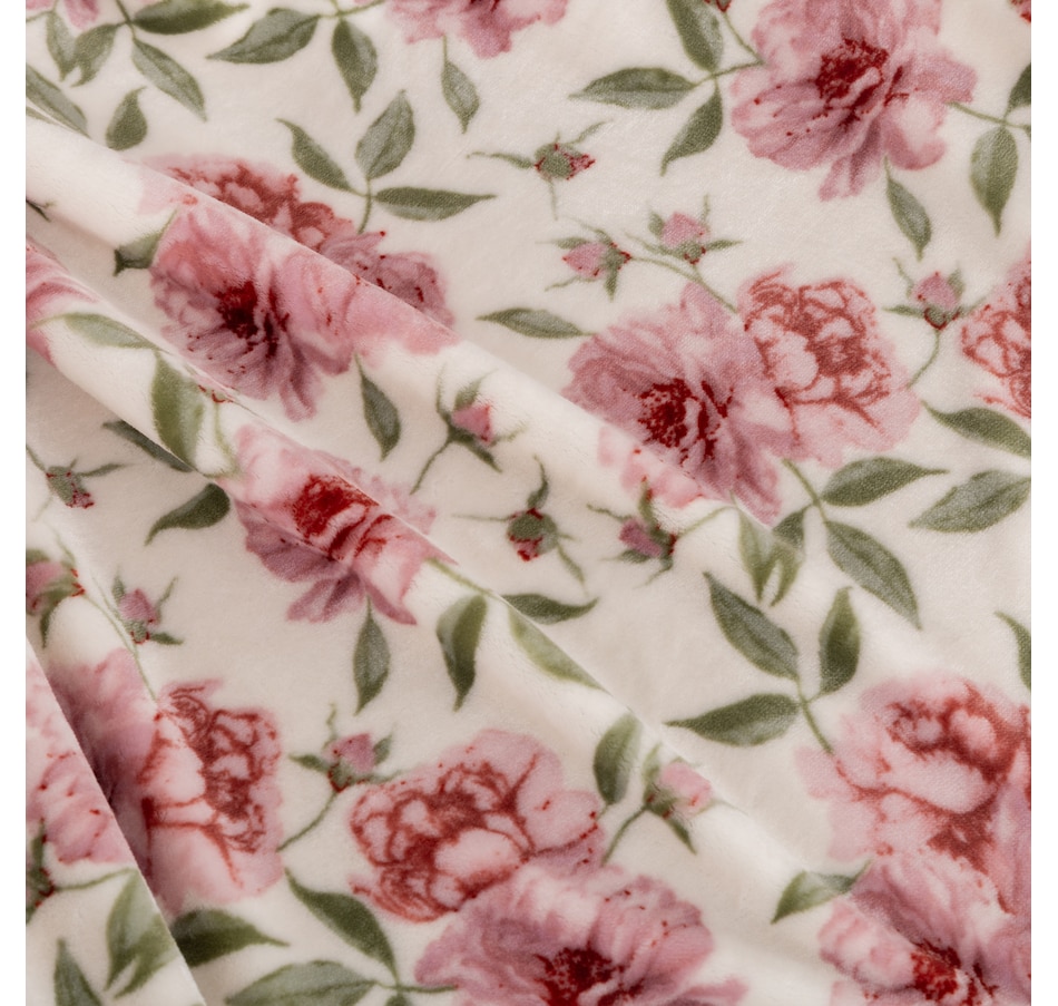 Image 217943_ALTMORE12.jpg, Product 217-943 / Price $49.99, Berkshire Blanket Floral VelvetSoft Throw from Berkshire on TSC.ca's Home & Garden department