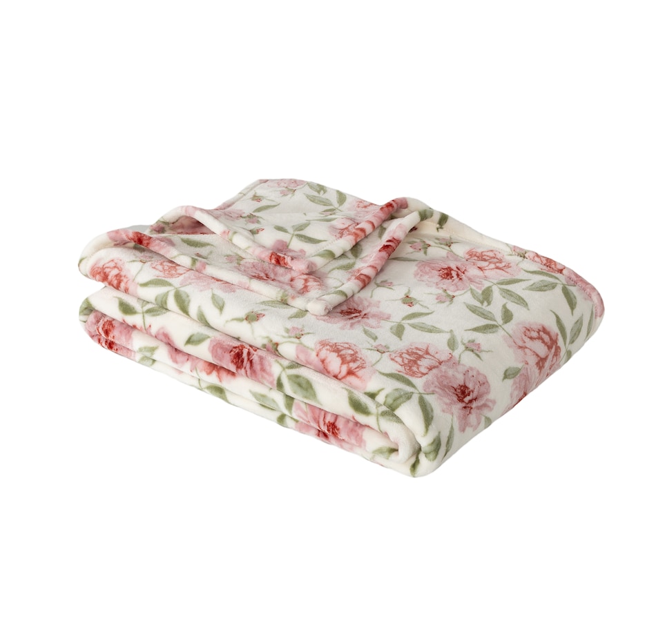 Image 217943_ALTMORE9.jpg, Product 217-943 / Price $49.99, Berkshire Blanket Floral VelvetSoft Throw from Berkshire on TSC.ca's Home & Garden department