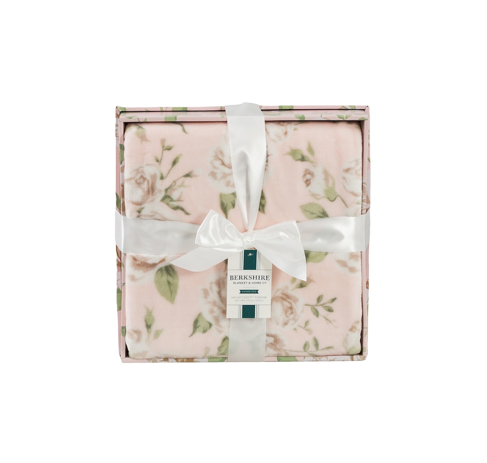 Image 217943_RSES.jpg, Product 217-943 / Price $49.99, Berkshire Blanket Floral VelvetSoft Throw from Berkshire on TSC.ca's Home & Garden department