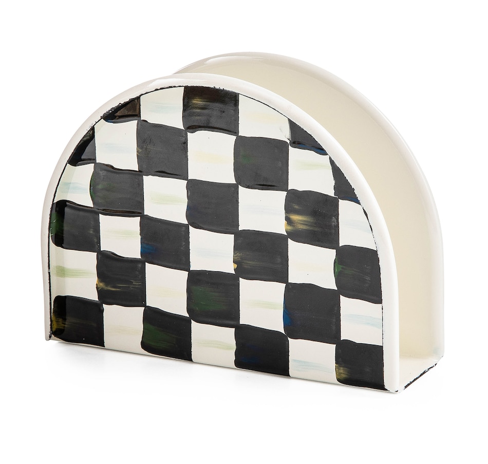 Image 217945_CRYCK.jpg, Product 217-945 / Price $65.00, Mackenzie-Childs Hand Decorated Napkin Holder from MacKenzie Childs on TSC.ca's Kitchen department