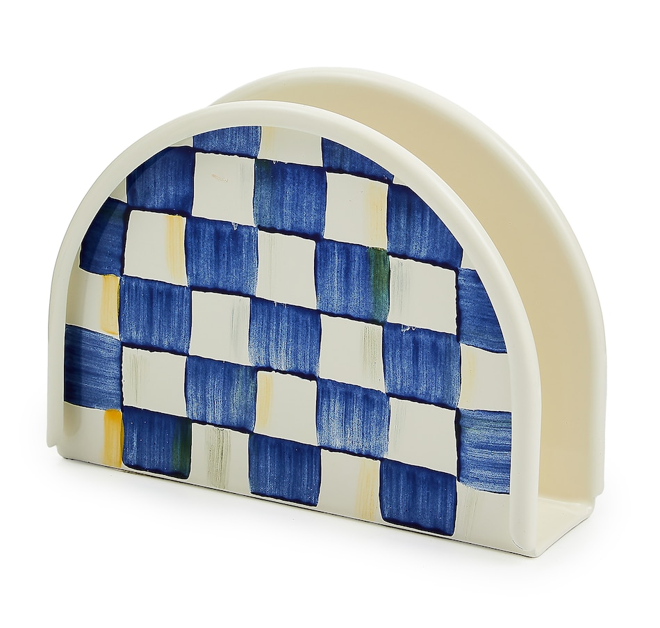 Image 217945_RYLCK.jpg, Product 217-945 / Price $65.00, Mackenzie-Childs Hand Decorated Napkin Holder from MacKenzie Childs on TSC.ca's Kitchen department