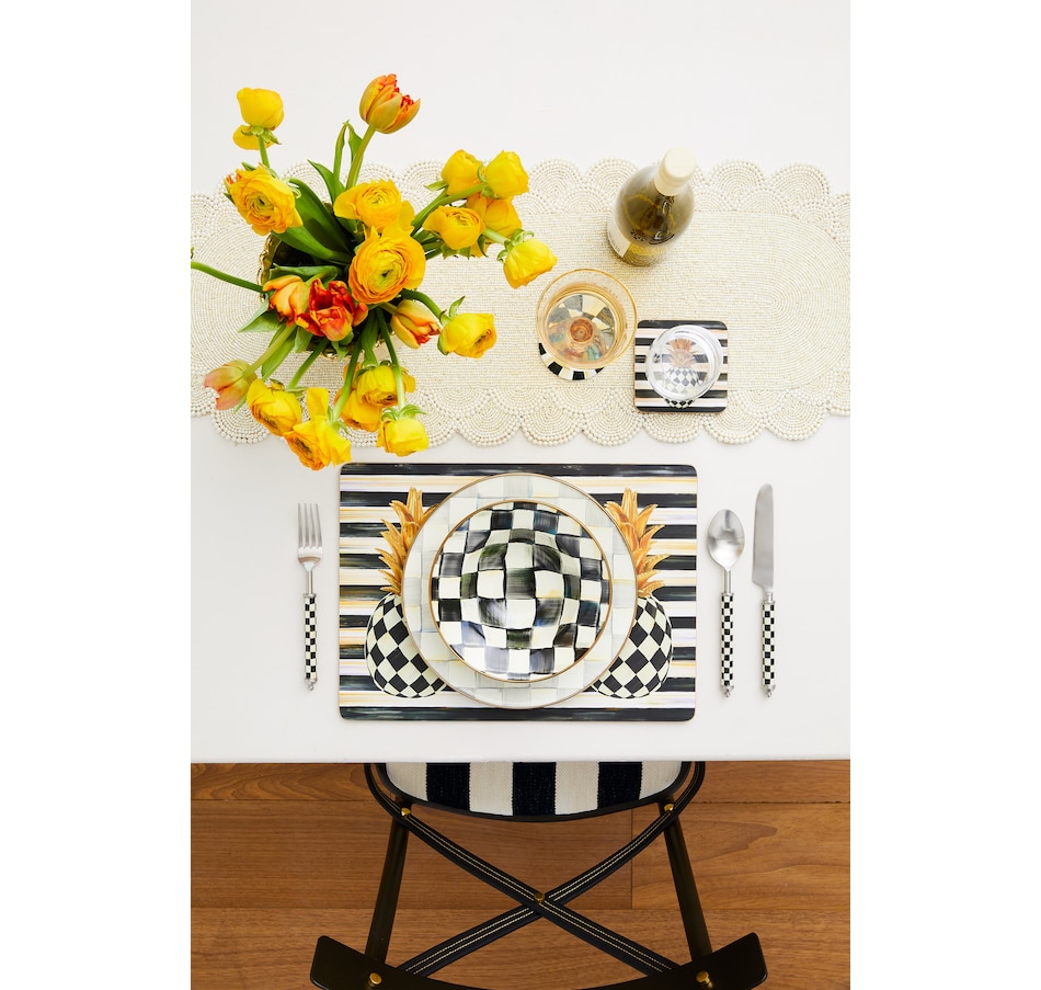 Image 217946_ALTMORE1.jpg, Product 217-946 / Price $348.00, Mackenzie-Childs Hand-Decorated Breakfast Bowls (set of 4) from MacKenzie Childs on TSC.ca's Kitchen department