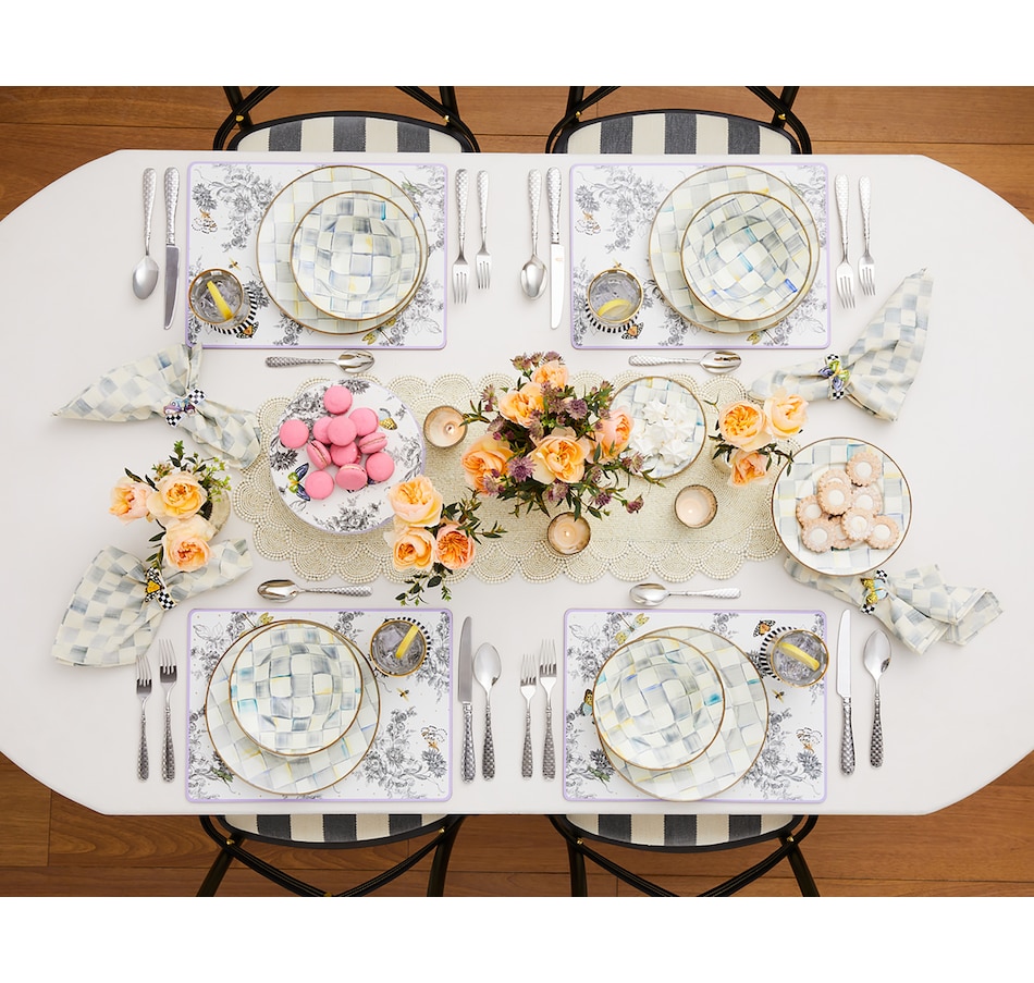 Image 217946_ALTMORE4.jpg, Product 217-946 / Price $348.00, Mackenzie-Childs Hand-Decorated Breakfast Bowls (set of 4) from MacKenzie Childs on TSC.ca's Kitchen department