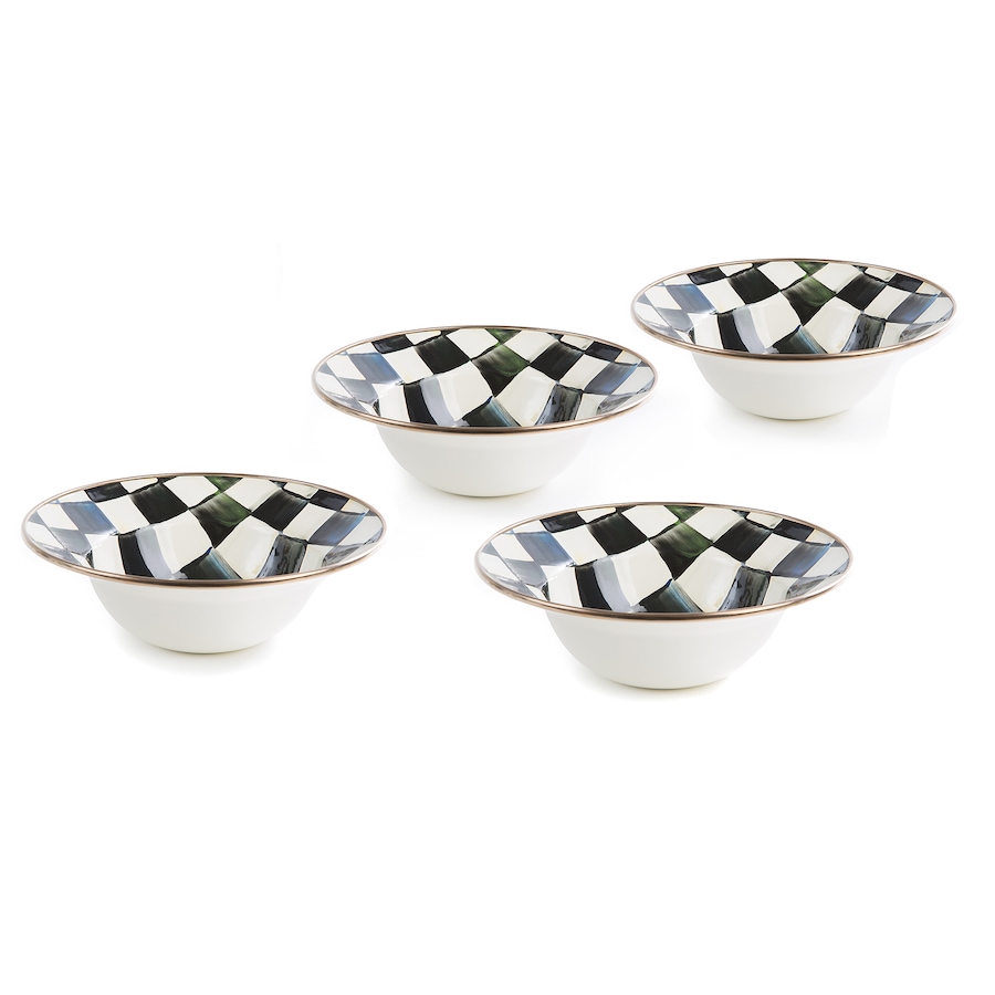 Image 217946_CRYCK.jpg, Product 217-946 / Price $348.00, Mackenzie-Childs Hand-Decorated Breakfast Bowls (set of 4) from MacKenzie Childs on TSC.ca's Kitchen department