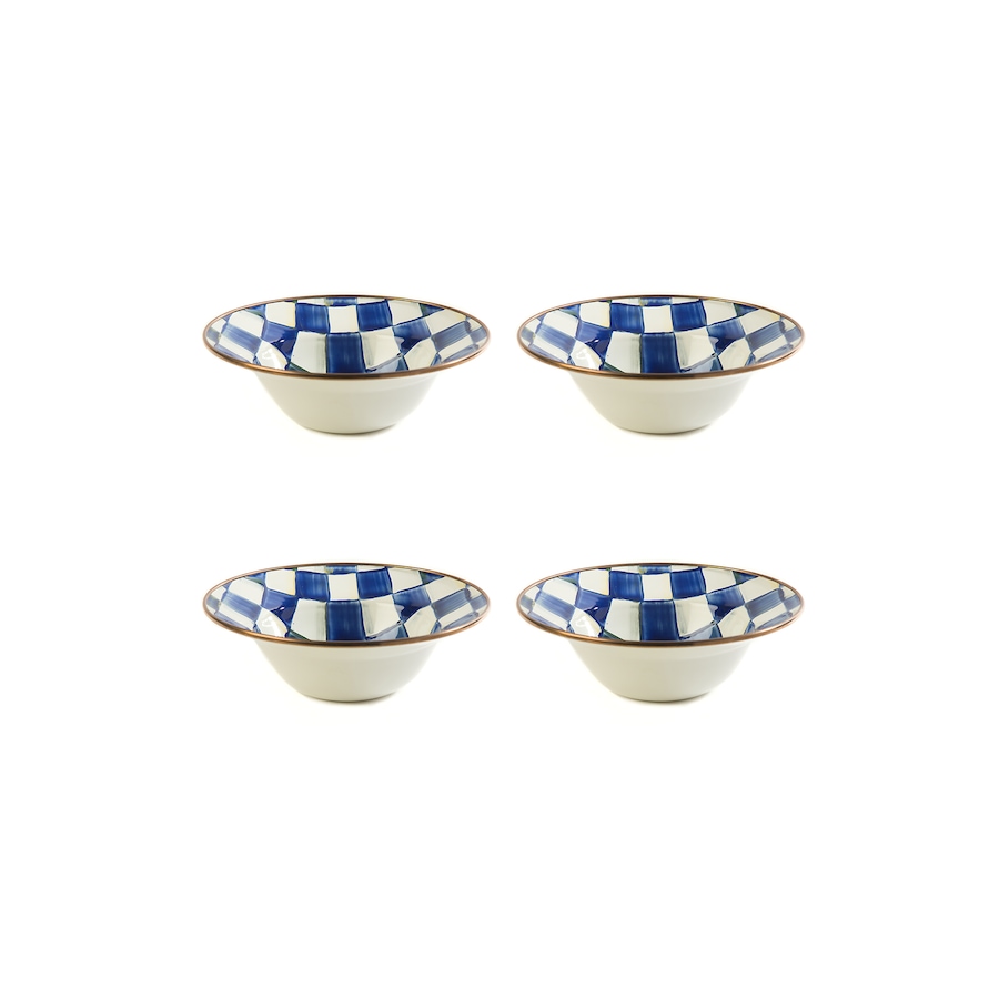 Image 217946_RYLCK.jpg, Product 217-946 / Price $348.00, Mackenzie-Childs Hand-Decorated Breakfast Bowls (set of 4) from MacKenzie Childs on TSC.ca's Kitchen department